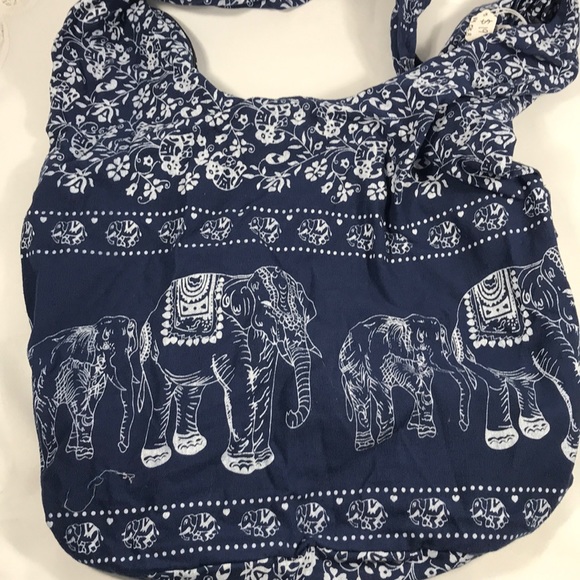 Handbags - Elephant Bag Hippie Sling Crossbody HoBo Bag NWOT
